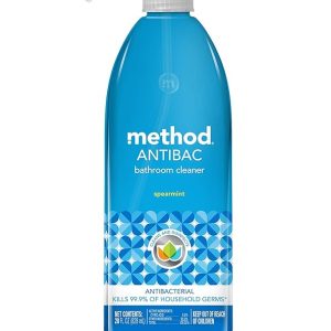 Methodology Antibacterial Toilet Cleaner, Spearmint Scent, Eliminates Mildew and Mildew Stains, 28 Fl Oz