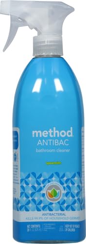 Methodology Antibacterial Toilet Cleaner, Spearmint Scent, Eliminates Mildew and Mildew Stains, 28 Fl Oz